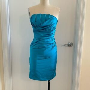 Strapless Cocktail Dress